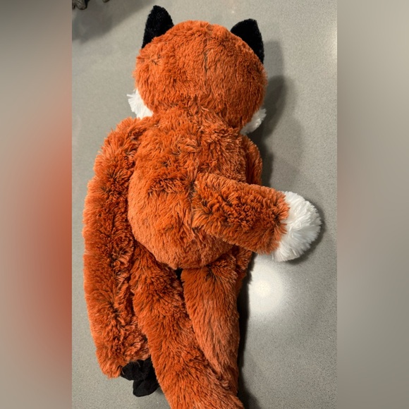 Gently loved | fox stuffed animal | Velcro hands - Picture 3 of 5